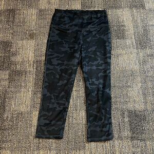 Black Camouflage Leggings